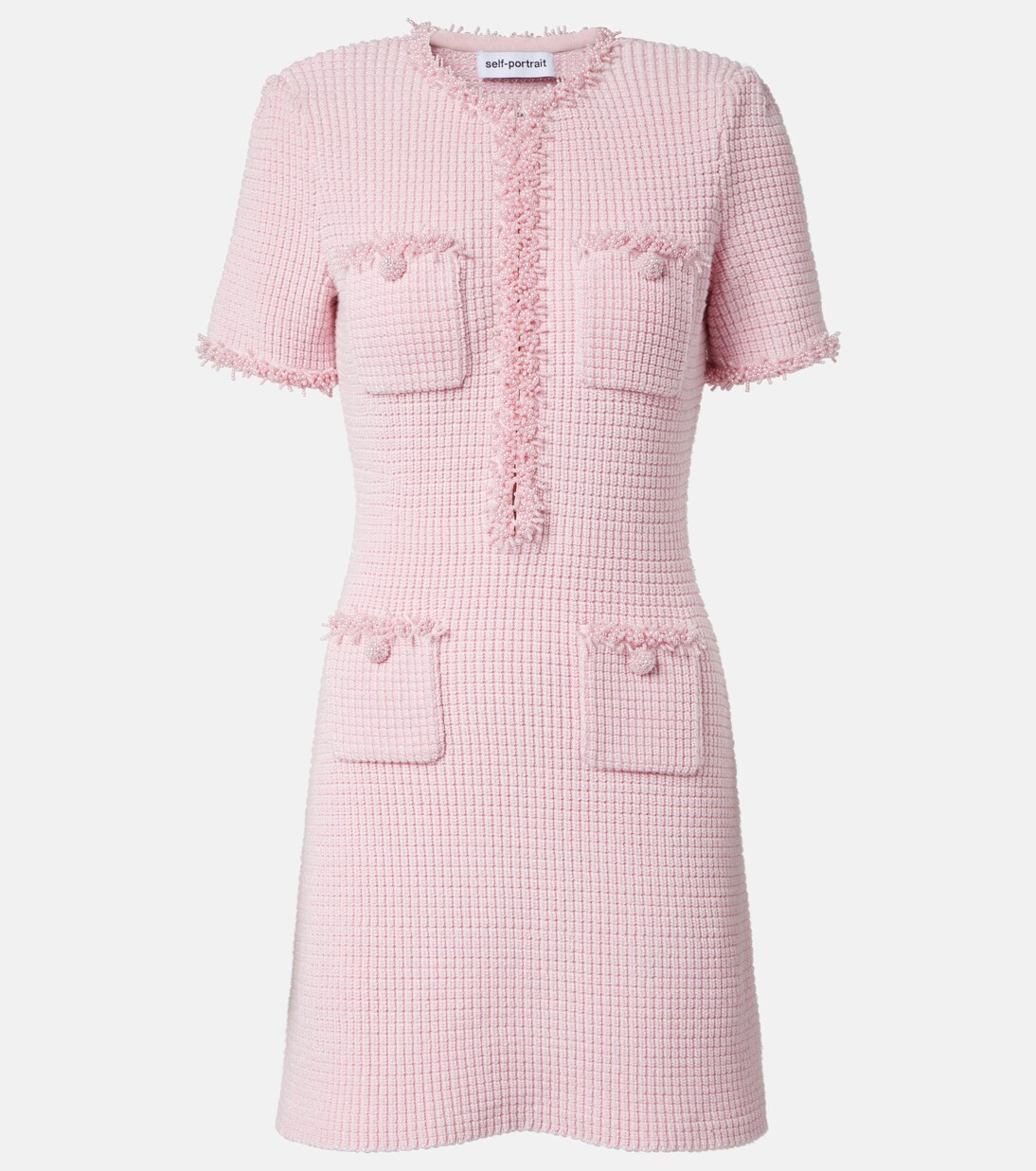 Embellished knitted minidress | Mytheresa (US/CA)