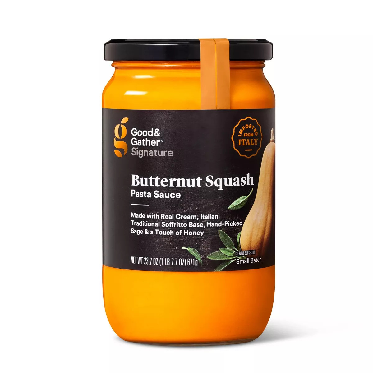Signature Butternut Squash Pasta Sauce 23.7oz - Good & Gather™ | Target