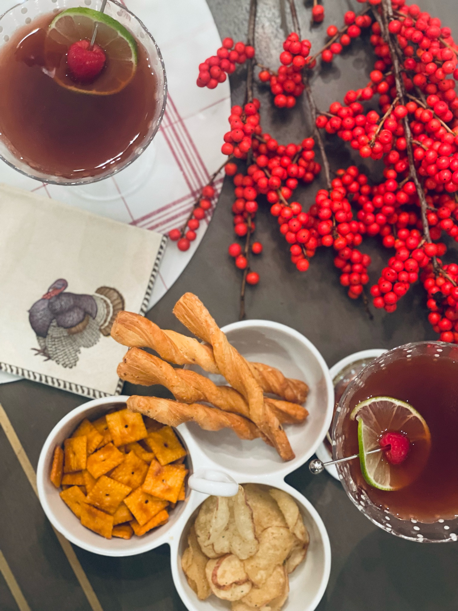 Cozy little tables cape while my best friend is in town - holiday tabletop. 

#LTKHoliday #LTKunder50 #LTKhome