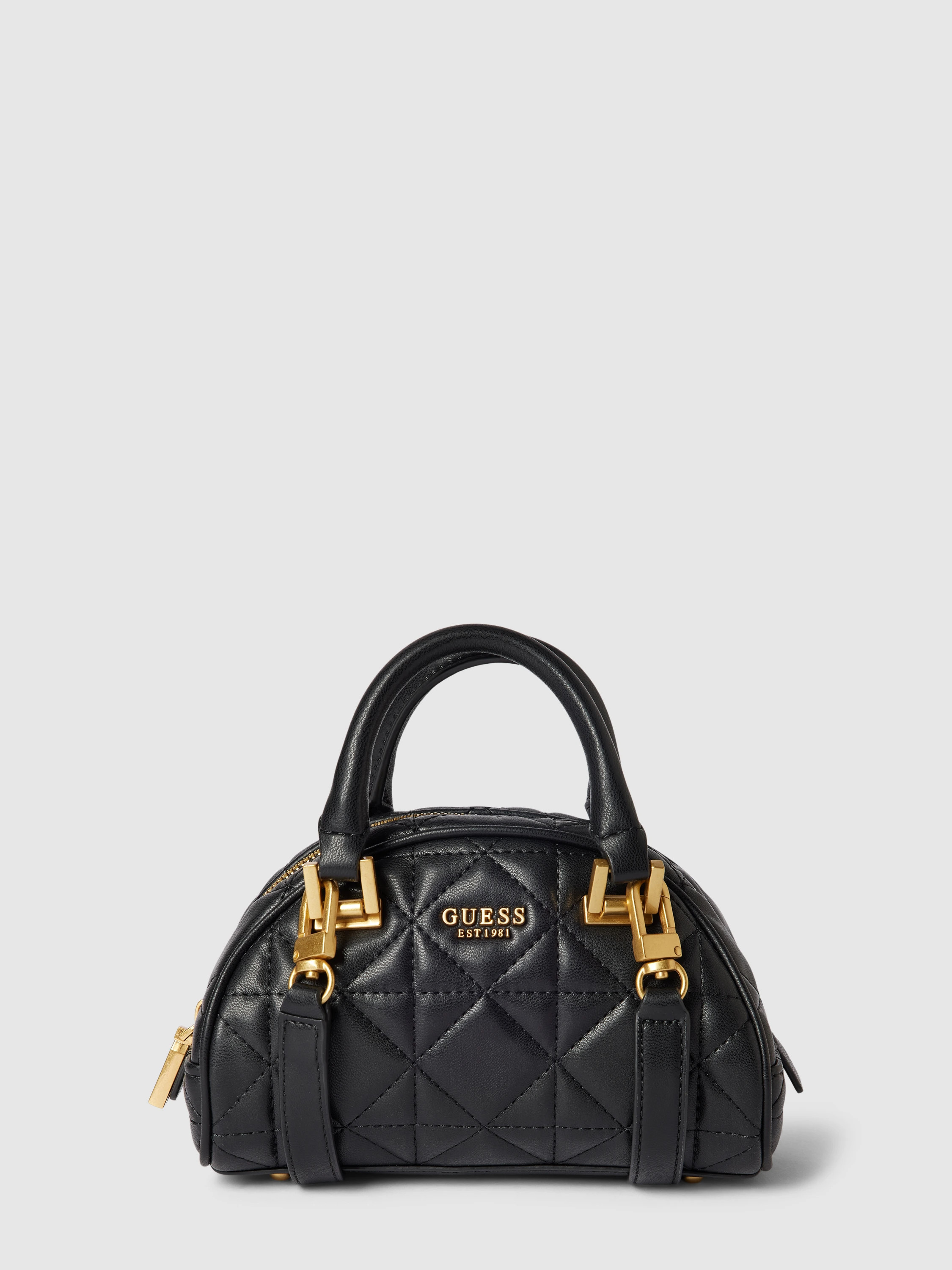 Guess Bowling Bag mit Label-Details Modell 'MILDRED' (black) online kaufen | Peek & Cloppenburg* Düsseldorf DE
