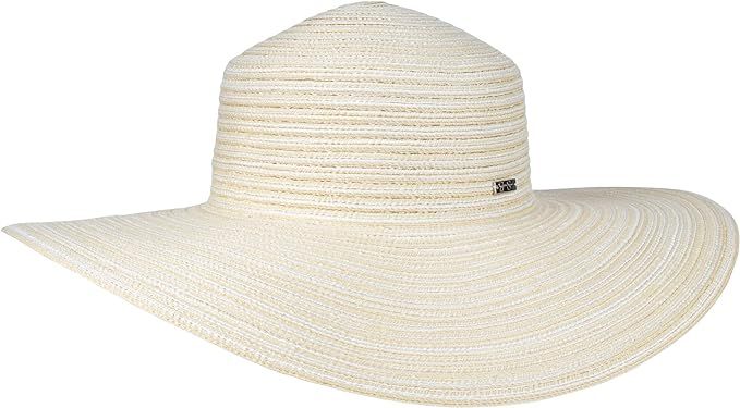 Jessica Simpson Women's Wide Brim Straw Hat | Amazon (US)