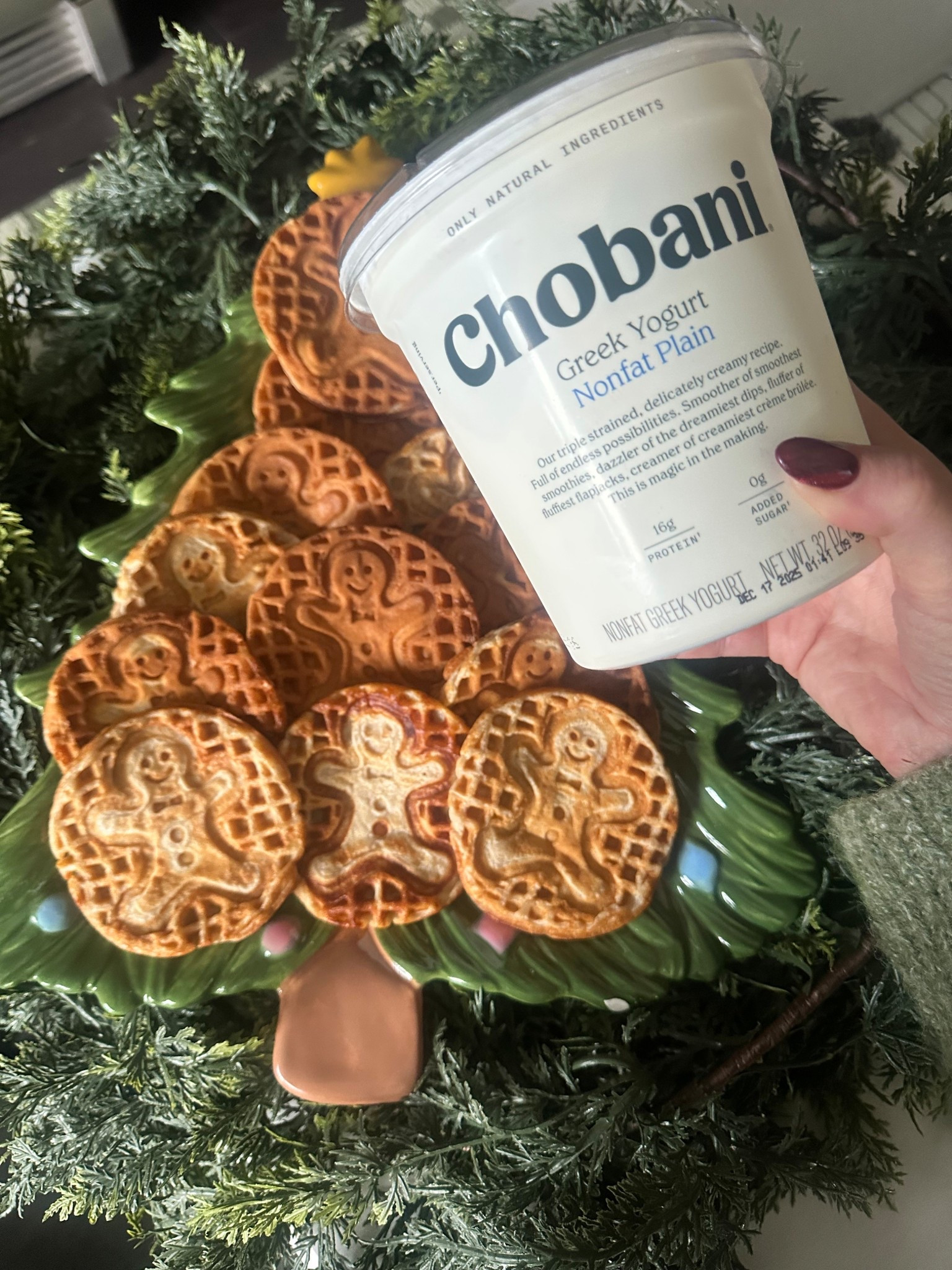 #AD I love finding simple ways to make my favorite holiday recipes feel a little lighter, and swapping in Chobani Greek Yogurt has been one of my go-tos. I used it in these gingerbread waffles and even on top for extra protein, and they turned out so fluffy and cozy. I ordered everything online and did Target Drive Up, which makes holiday cooking so much easier when life is busy. I linked the Chobani Greek Yogurt I picked up at Target along with a few kitchen finds so you can recreate this easy holiday breakfast at home.

@target @chobani
#TargetPartner #Target #Holidayrecipes #Healthyrecipes #eatclean #liketkit