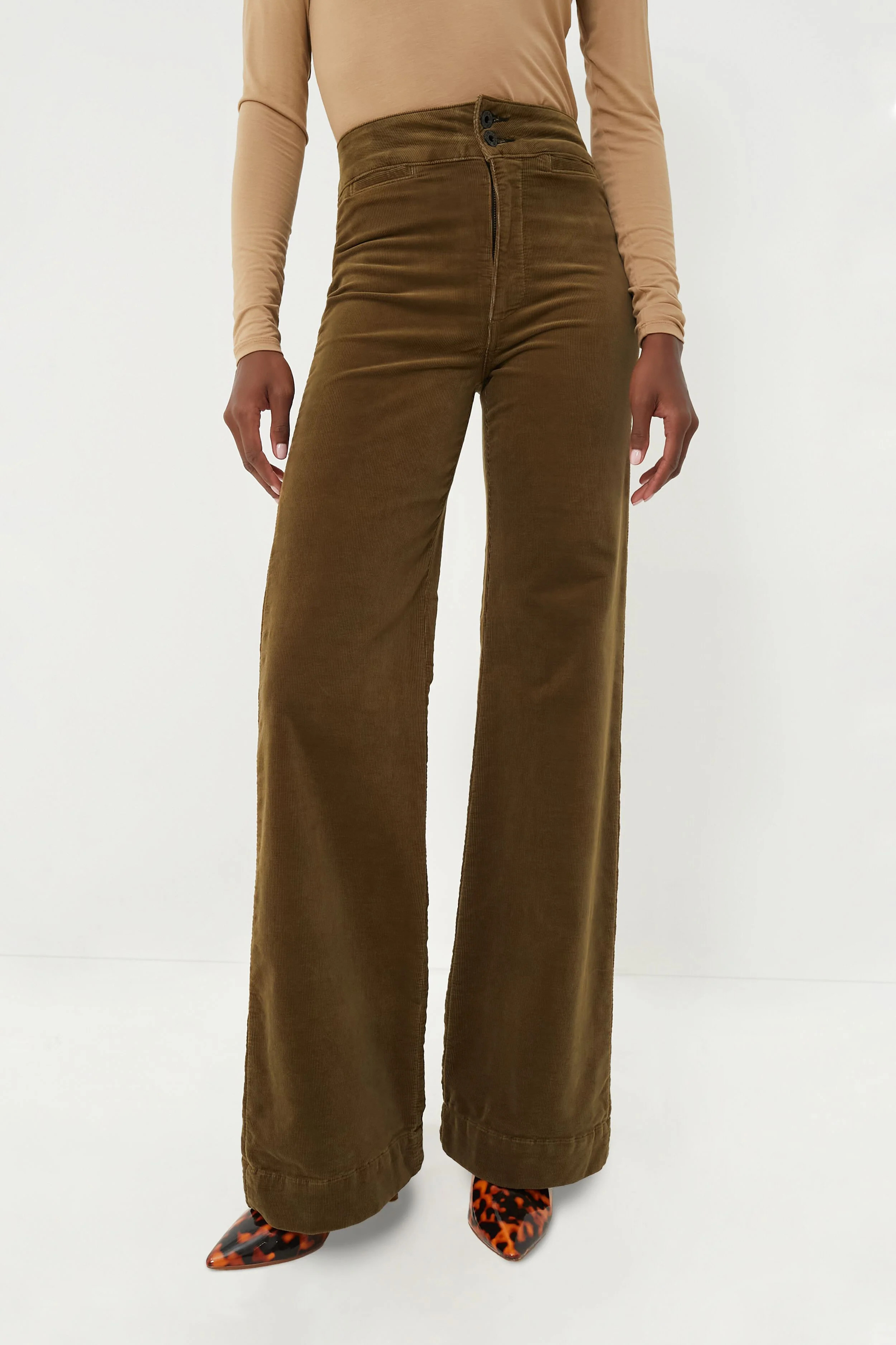 Army Corduroy Brighton Wide Leg | Tuckernuck (US)