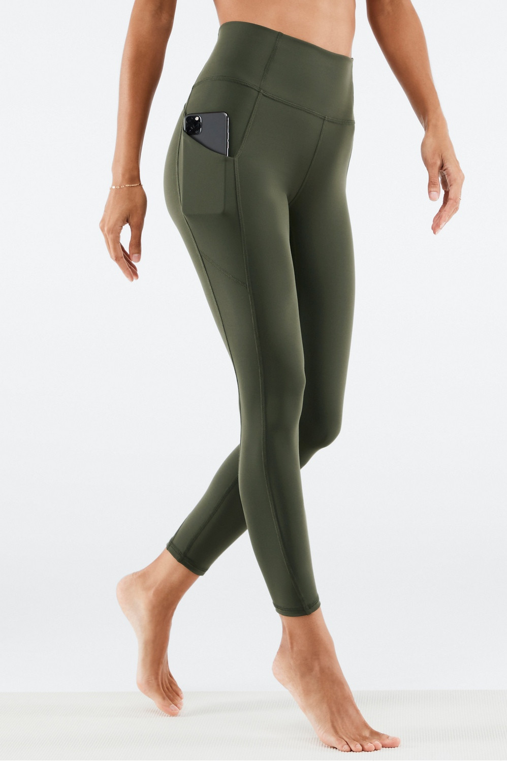 Oasis High-Waisted Pocket 7/8 | Fabletics