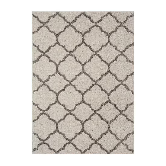 Safavieh New York Shag Collection Aria Geometric Area Rug - JCPenney | JCPenney