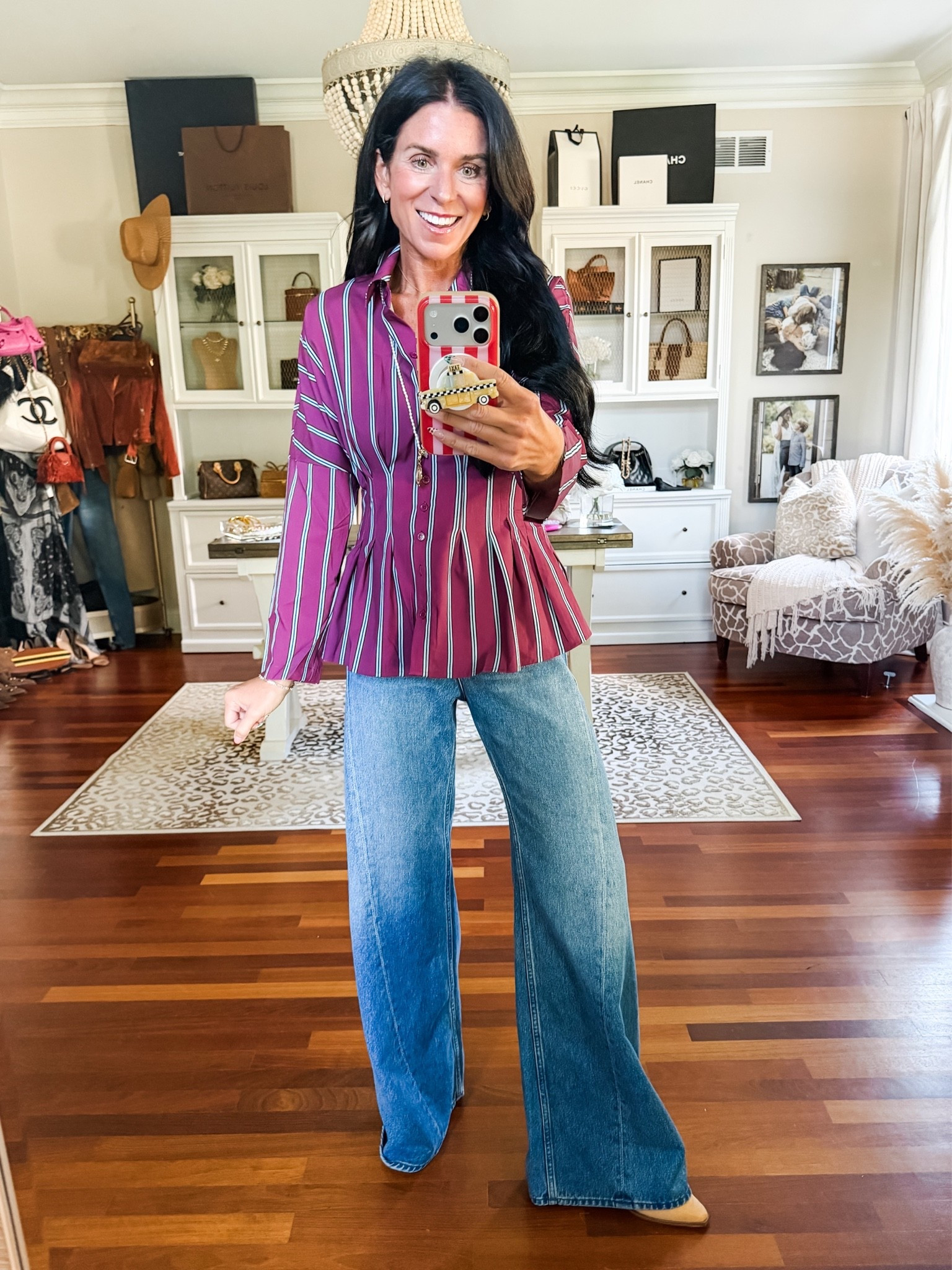 Such a cute top! Runs big is size down 
Amazon

#LTKootd #LTKSeasonal #LTKSaleAlert