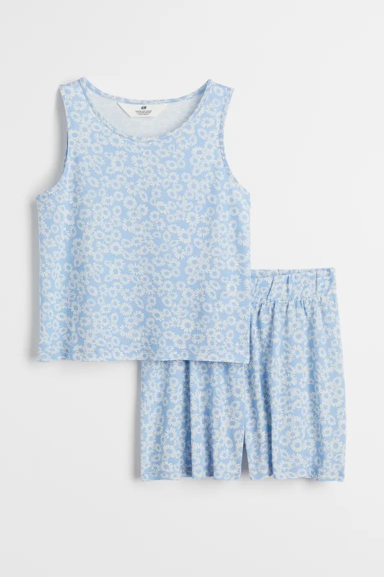 2-piece Set with Tank Top and Shorts | H&M (US + CA)