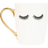 Eyelashes Gold Coffee Mug | Etsy (US)