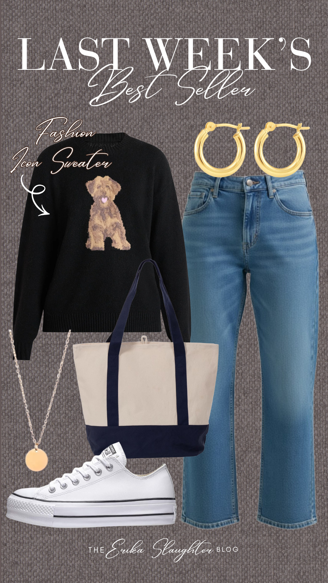 Last week’s best-selling fashion icon sweater, styled with classic denim, clean white sneakers, and thoughtfully chosen accessories—effortless, refined, and timeless.

#BestSeller #FashionIcon #ElevatedCasual #EffortlessStyle #EverydayChic #TimelessWear #StyledSimply #WardrobeEssential
 

 #LTKootd #LTKBeauty #LTKTravel