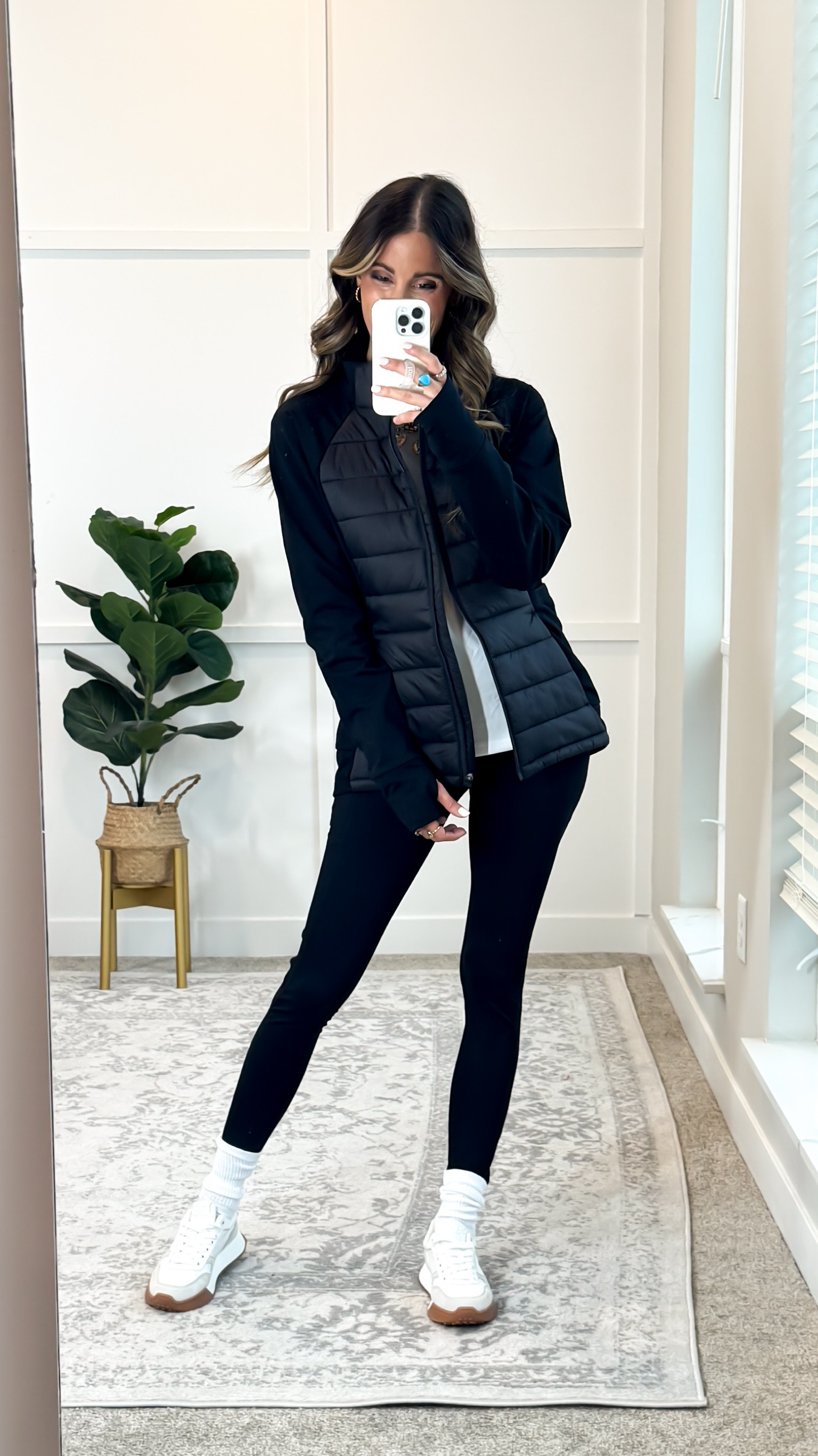 Everything fits true to size. 

Winter outfits | cold weather outfits | fleece lined | Activewear | fitness 

#LTKSeasonal #LTKFitness #LTKActive