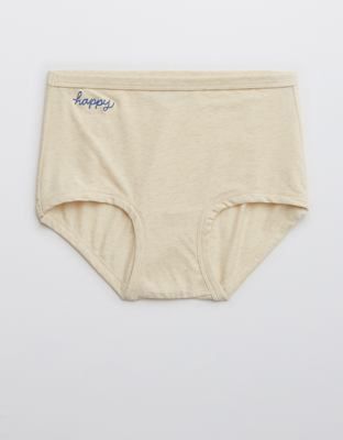 Aerie Cotton High Waisted Boybrief Underwear | American Eagle Outfitters (US & CA)