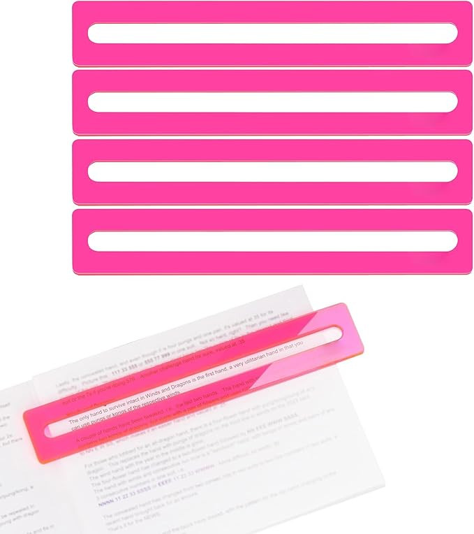 4PCS Mahjong Line Finder, Beginner Mahjong Rules Reader, Perfect Mahjong Gift for Players, Mah Jo... | Amazon (US)