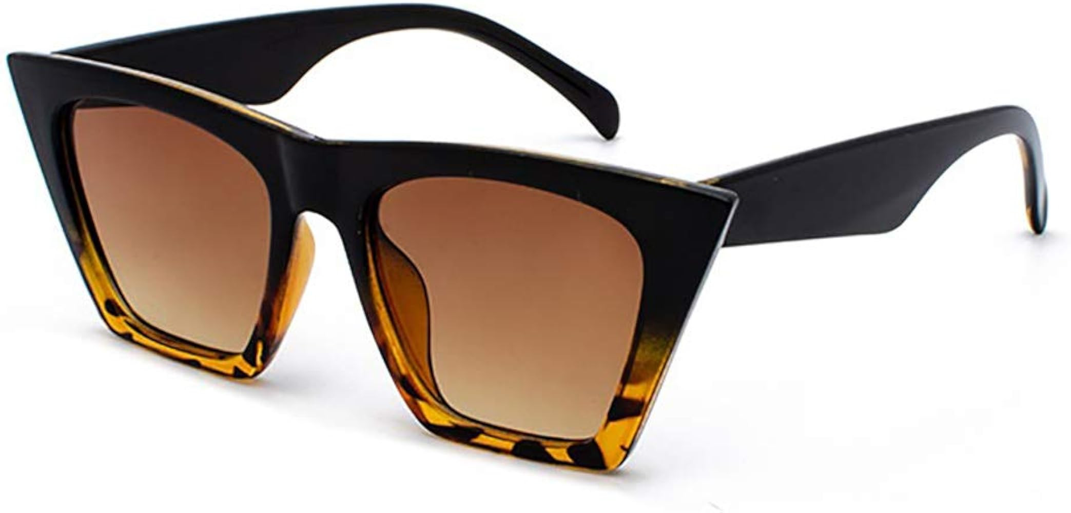 BOJOD Square Cat Eye Sunglasses For Women Fashion Vintage Trendy Cateye Sunglasses For women Blac... | Amazon (US)