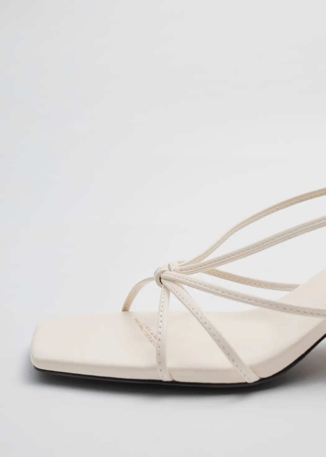 Strappy Knotted Leather Sandals | & Other Stories (EU + UK)