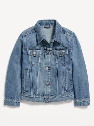 Gender-Neutral Cotton Non-Stretch Jean Jacket for Kids | Old Navy (US)