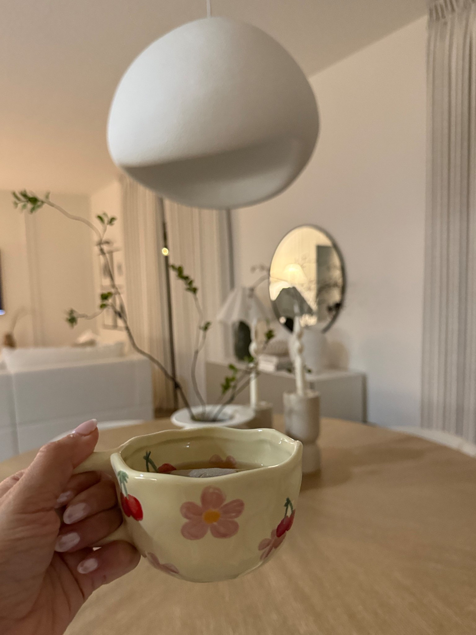 Cute cup🍒💗🌸☕️