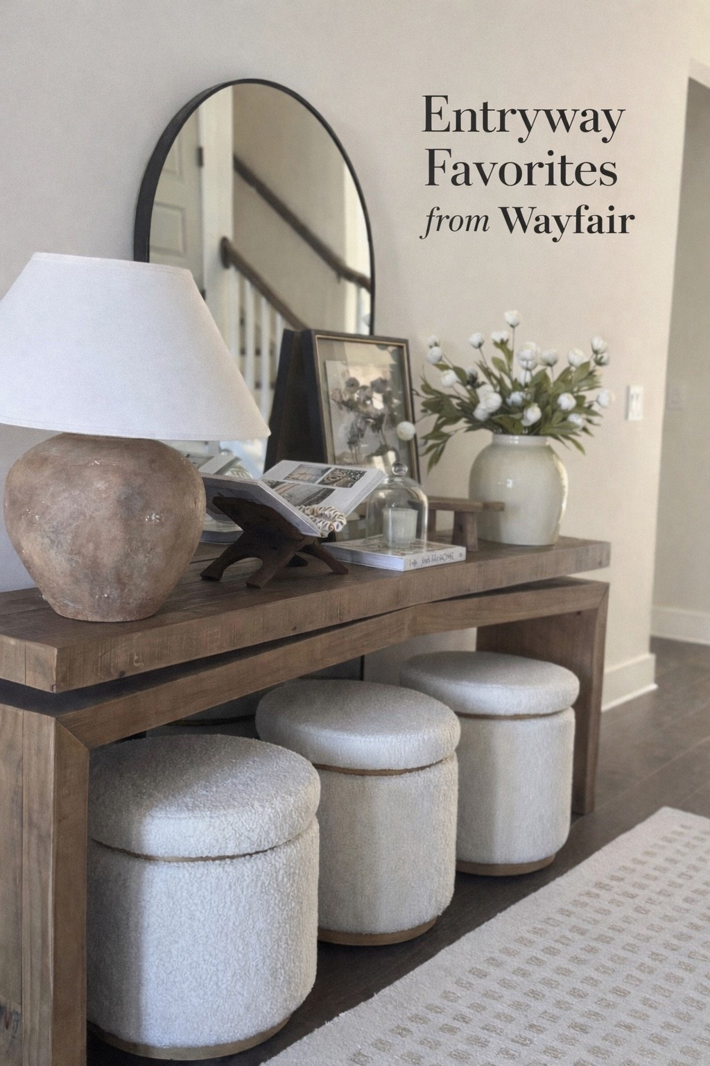The entryway of my dreams from @wayfair!✨ If you want to refresh your entryway and don’t know where to start, here are some of my favorites from Wayfair! You all know it’s one of my favorite places to shop! The quality & fast free shipping never disappoints! #Wayfair #WayfairPartner #ad 


#LTKSeasonal #LTKSaleAlert #LTKHome