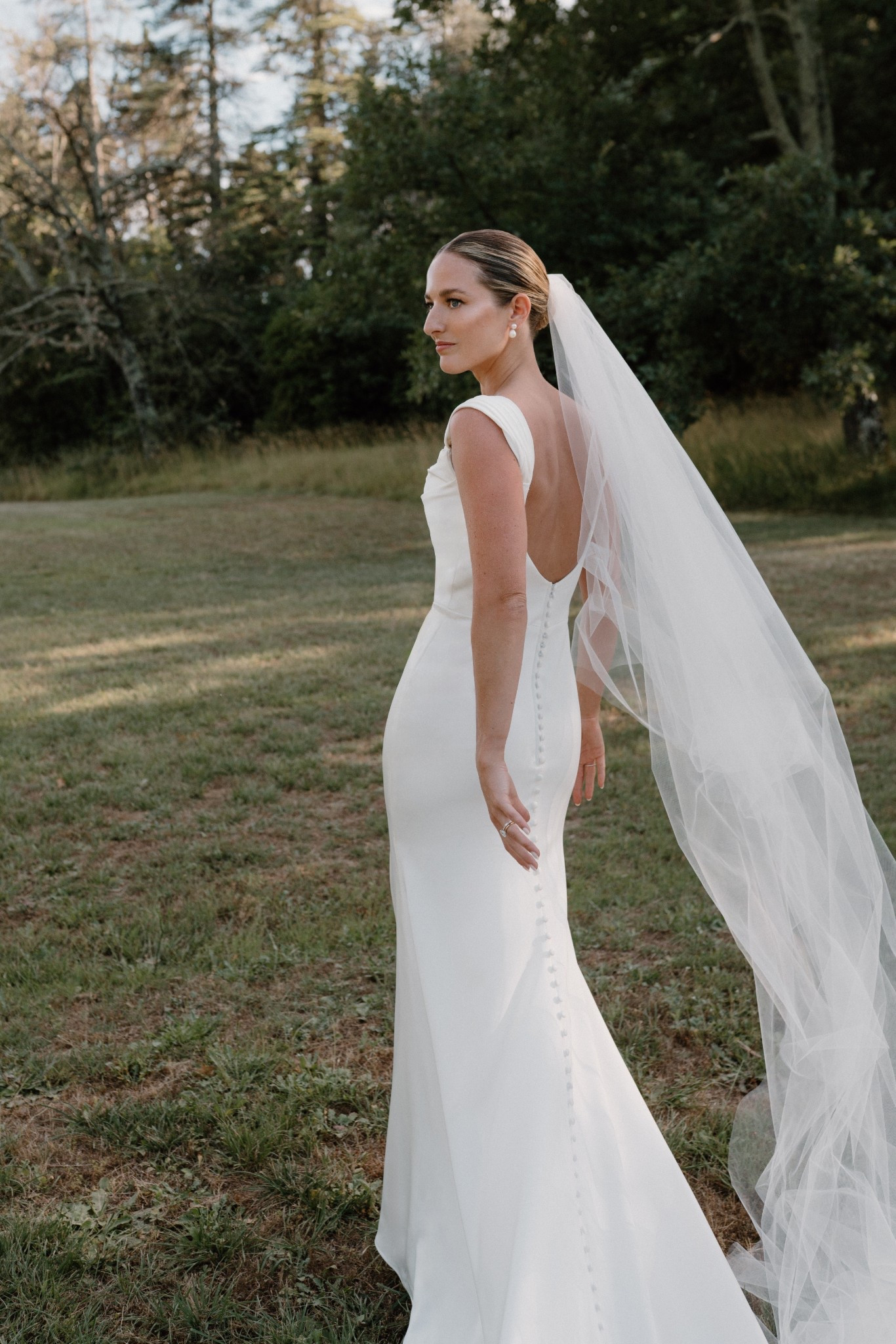 Veil and back wedding dress details

Dress was custom altered and recreated to have the straps and back silhouette I’d always envisioned.

The cathedral veil was kept minimal for simple and timeless elegance.

#LTKBride

#LTKStyleTip #LTKBeauty #LTKWedding