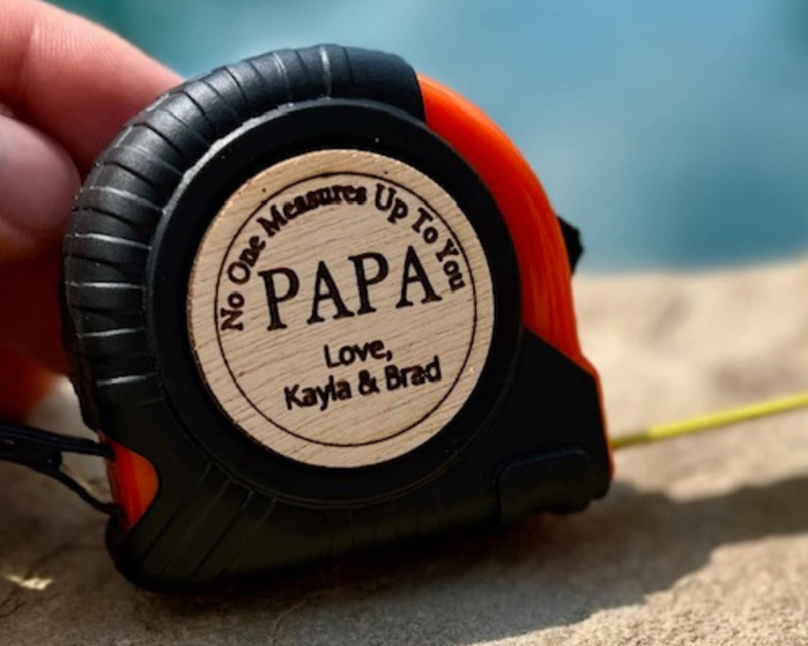 No One Measures Up, Personalized Tape Measure, Gift for Papa, Gift for Grandpa, Grandparent Gift,... | Etsy (US)