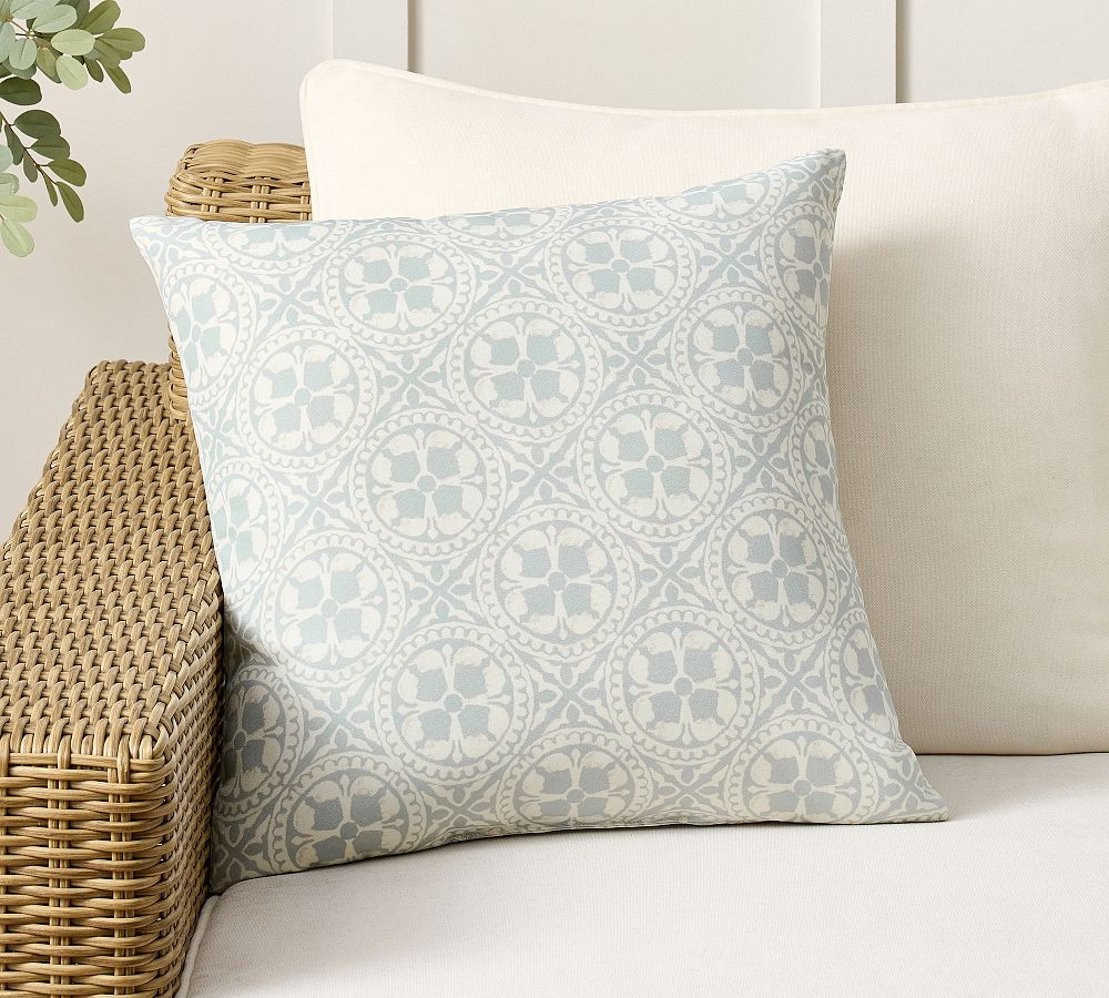 Tile Outdoor Pillow | Pottery Barn (US)