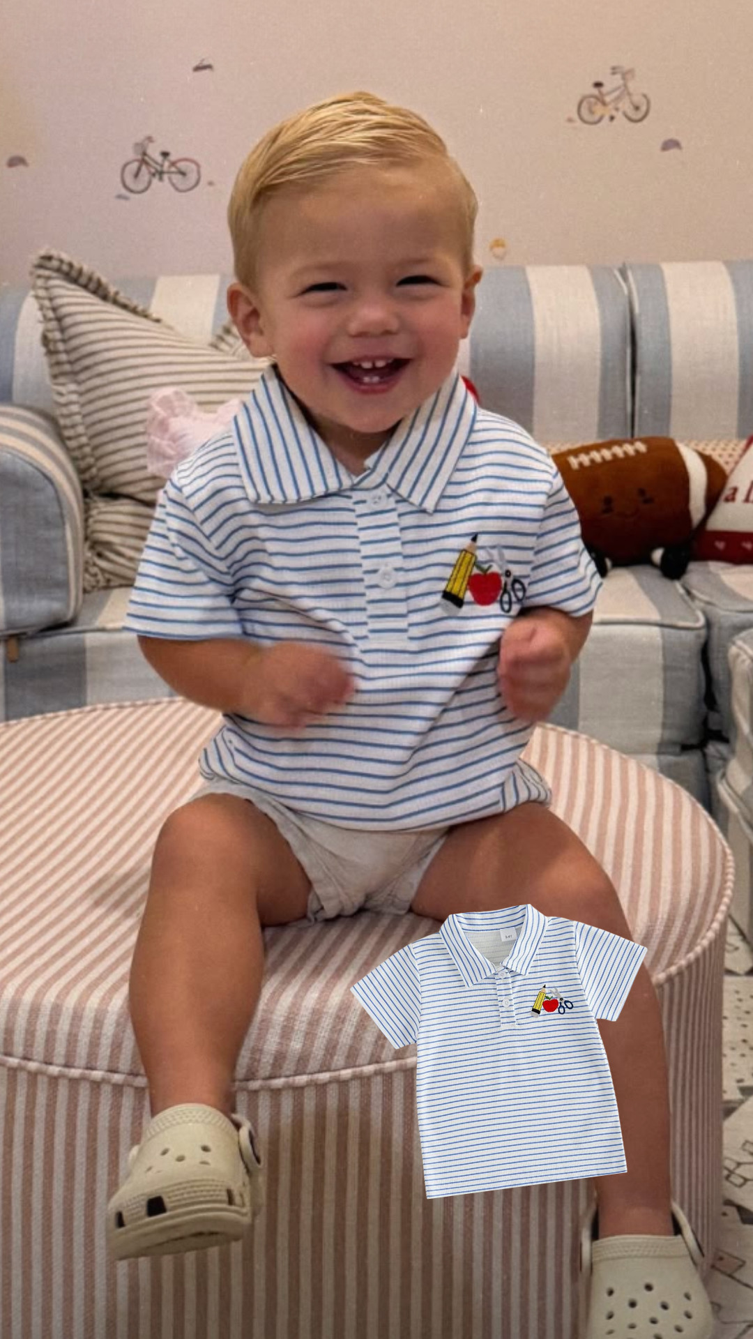 Baby boy back to school shirt from Amazon! 

 #LTKBaby #LTKKids