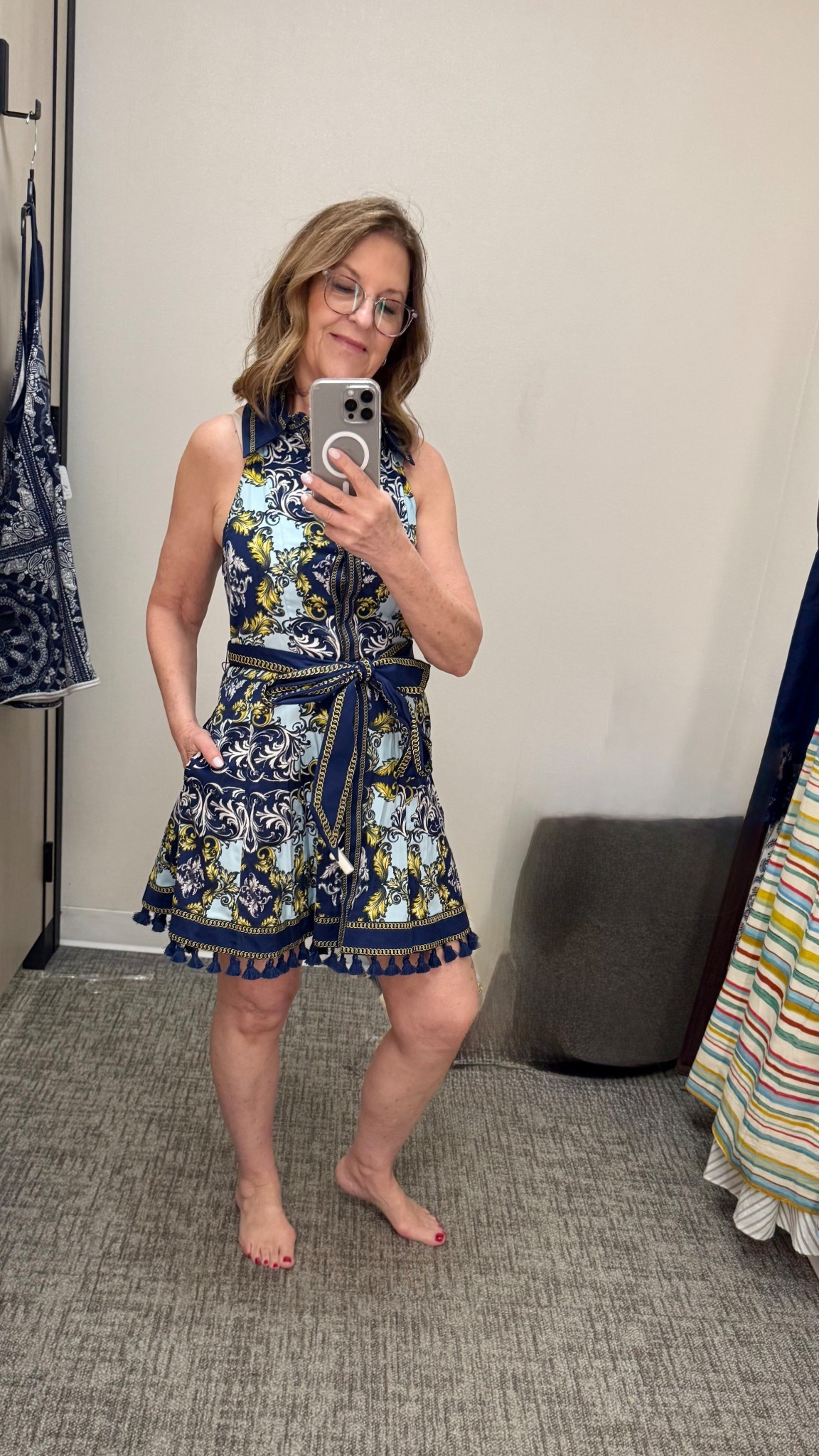 A cute dress for vacation and sunny weather.  It runs tts.  I'm 5’2 and wearing a size 2. 

#LTKSeasonal #LTKMothersDay #LTKOver40