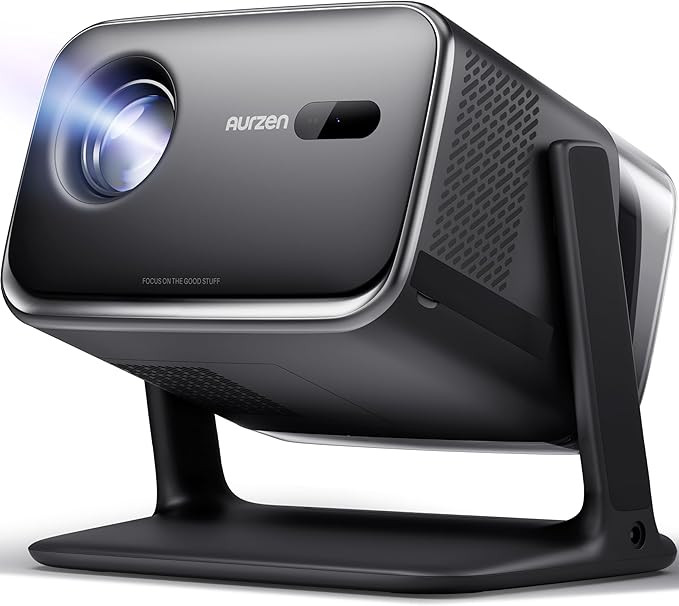 Aurzen BOOM mini Google TV Movie Projector with WiFi and Bluetooth, Voice Control, Family Mode, 2... | Amazon (US)