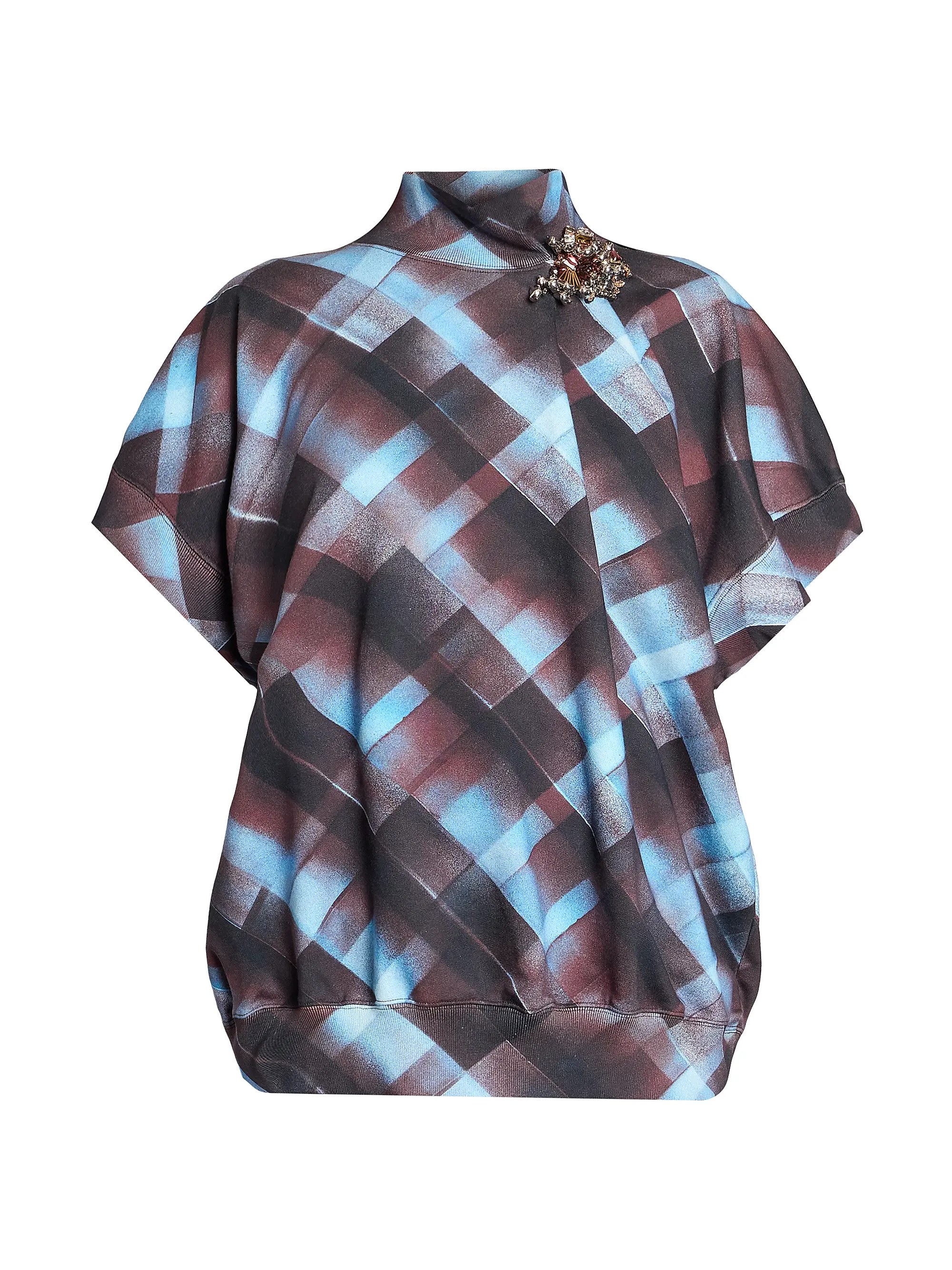 Dries Van Noten Halovara Brooch Blouse | Saks Fifth Avenue | Saks Fifth Avenue