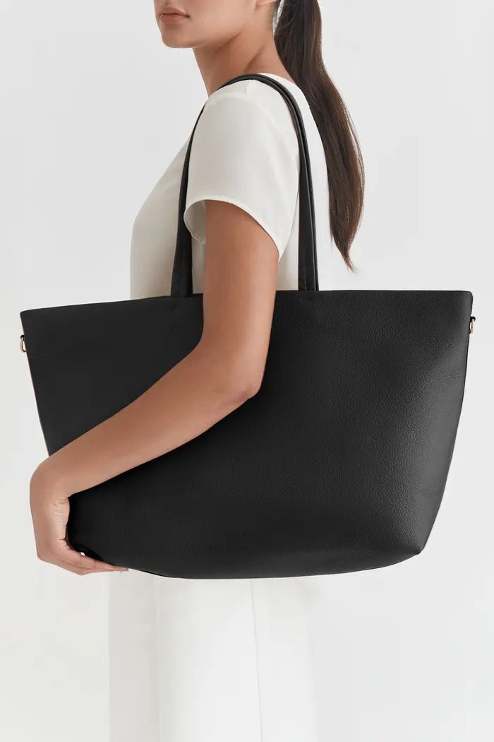 Classic Easy Leather Zip Tote | Nordstrom