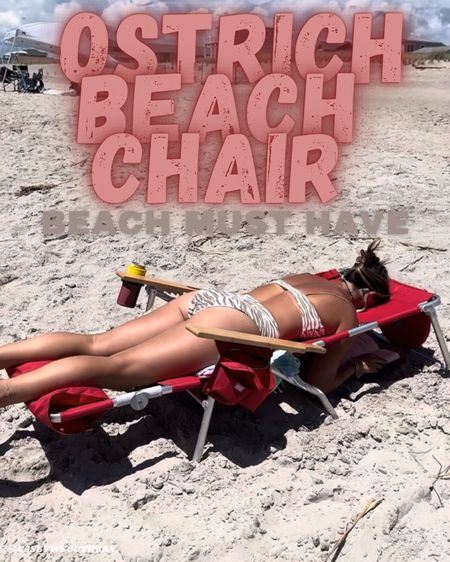 The coolest beach chair 

HIGHLY recommend this and it is well worth the money 

#LTKfamily #LTKswim #LTKSeasonal