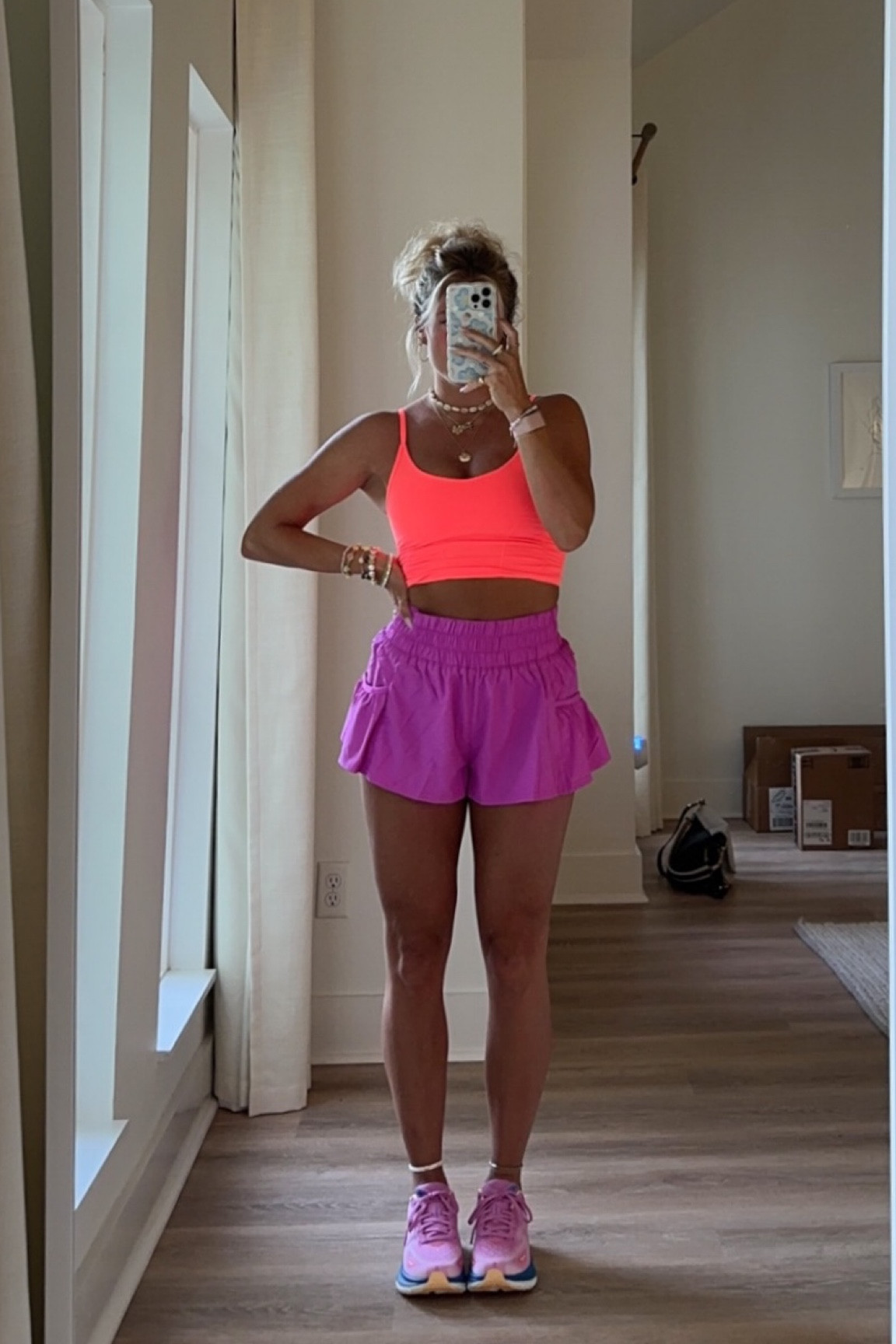 colorful summer workout outfit. XS/S top & small shorts 

#LTKFitness #LTKSeasonal #LTKstyletip