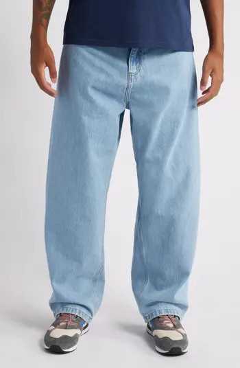 Carhartt Work In Progress Brandon Stonewashed Loose Fit Straight Leg Jeans | Nordstrom | Nordstrom