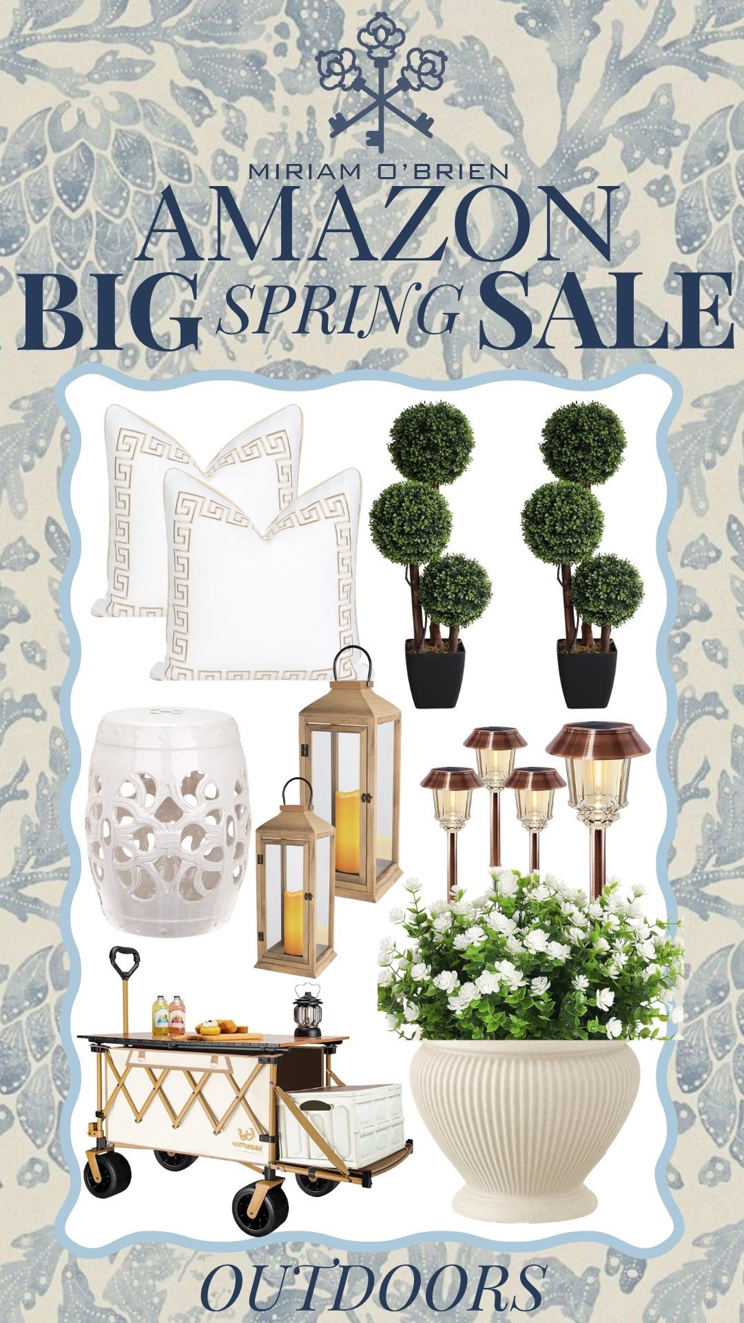 Spring is here and it's time to update your outdoor space! Check out my Amazon favorites for some great finds.

Follow me at @miriamobrien_ on IG and TikTok! 

#OutdoorFinds #AmazonFinds #AmazonOutdoor #AmazonDecor

#LTKOver40 #LTKSeasonal #LTKHome

#LTKSeasonal #LTKHome #LTKOver40