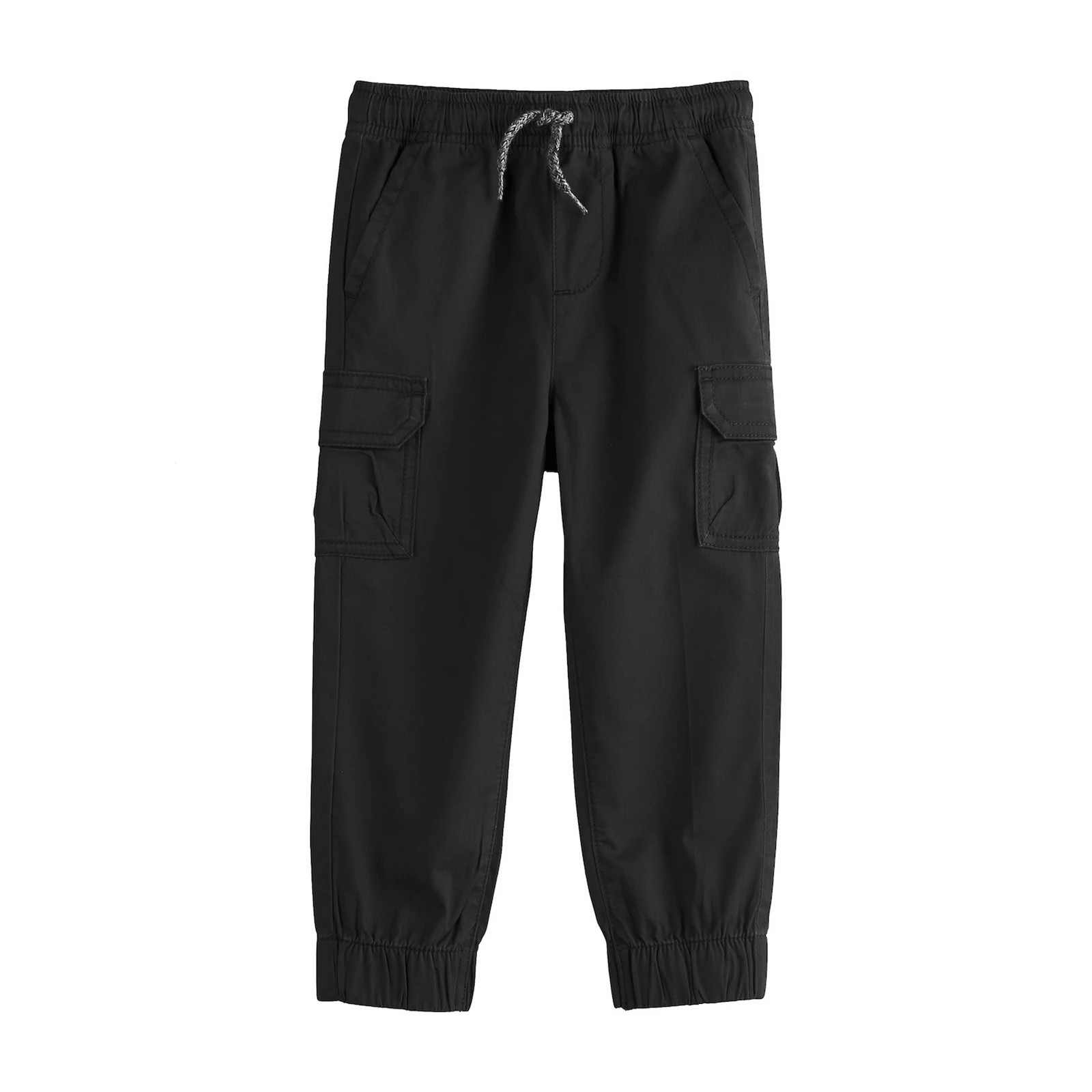 Baby & Toddler Boy Jumping Beans® Cargo Twill Joggers, Toddler Boy's, Size: 2T, Black | Kohl's