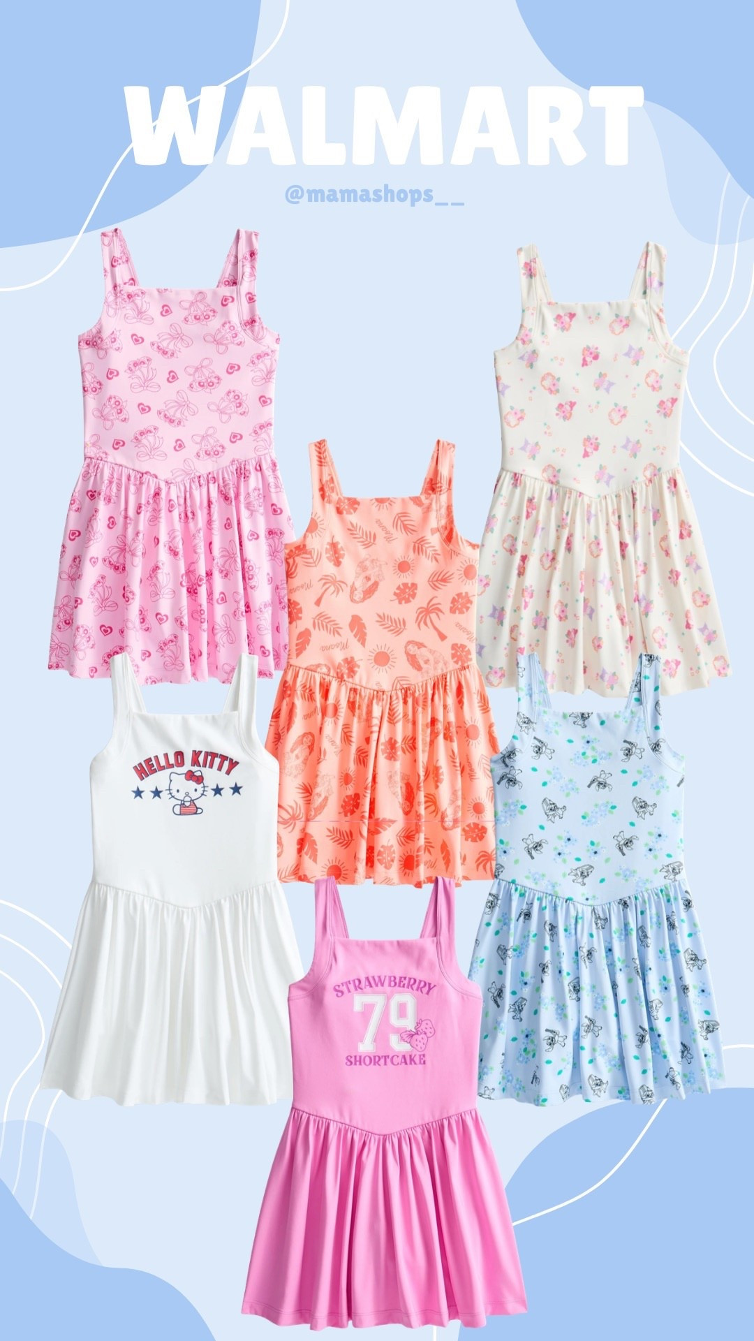 Cute summer active sleeveless  dresses with built in shorts for the Girls👧🏻💕!

Lots of patterns to choose from, go check them out at Walmart😍

Linking everything here ✨🔗

#LTKmomlife #LTKSeasonal #LTKKids