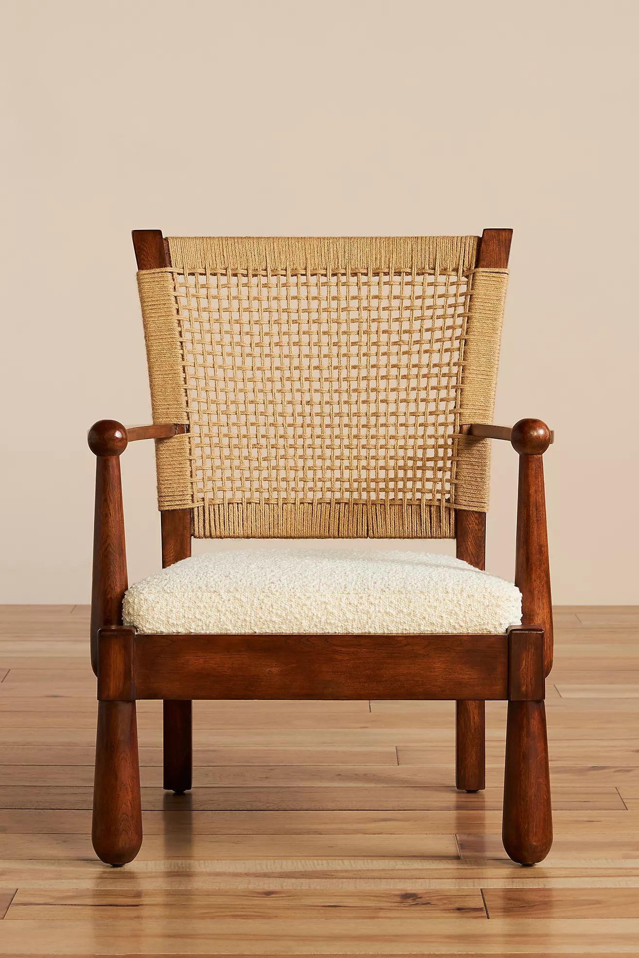 Amber Lewis for Anthropologie Bouclé Accent Chair | Anthropologie (US)