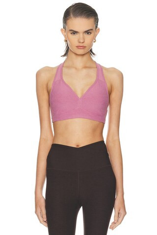 Beyond Yoga Spacedye Lift Your Spirits Bra in Pink | FWRD 