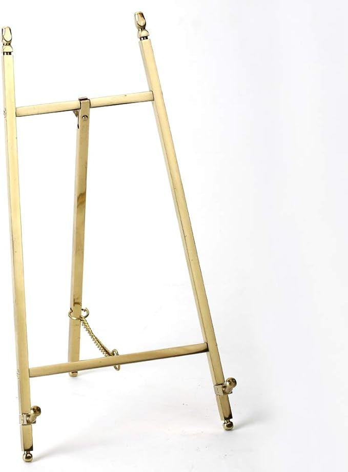 TOPNIKE Table Top Easel, Art Display Easels, Brass Plate Stands for Display, 10 Inch, 250MM | Amazon (US)