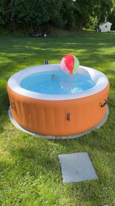 Inflatable Hot Tub | Amazon Finds | Hot Tub | Outdoor Spa | Portable Spa | Portable Hot Tub

#LTKhome