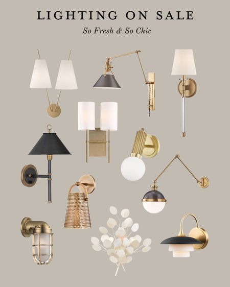 Lighting on sale! 20% off for a limited time.
-
Wall sconces - cage light - double shade wall sconce - single shade wall sconce - mid century wall sconce - whimsical leaf wall sconce - task lamp wall sconce #affordablelighting #blackwallsconce #brasswallsconce - France and Son

#LTKsalealert #LTKhome