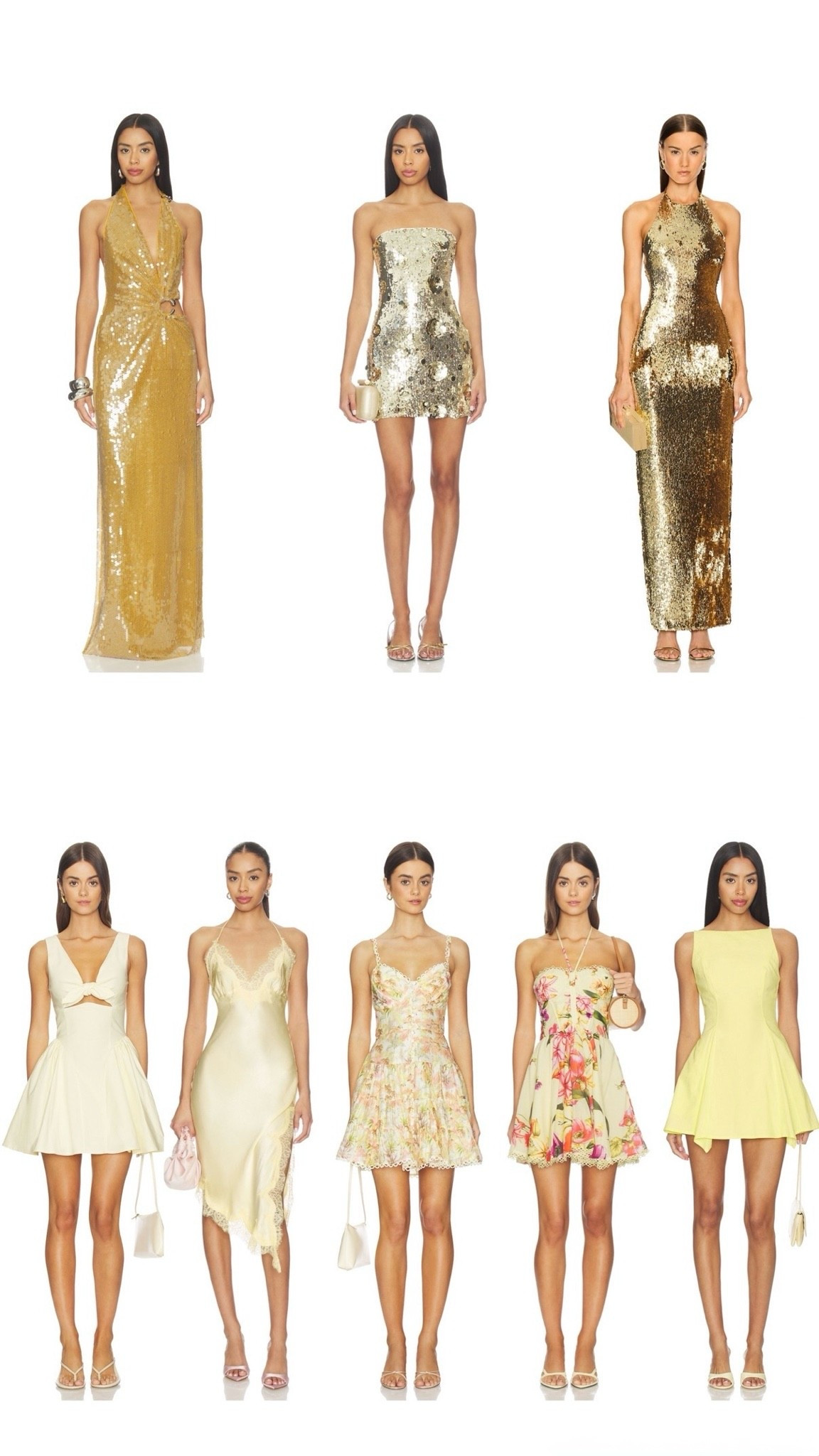 Revolve Gold/Yellow Dresses!

#LTKgrwm #LTKootd #LTKTravel
