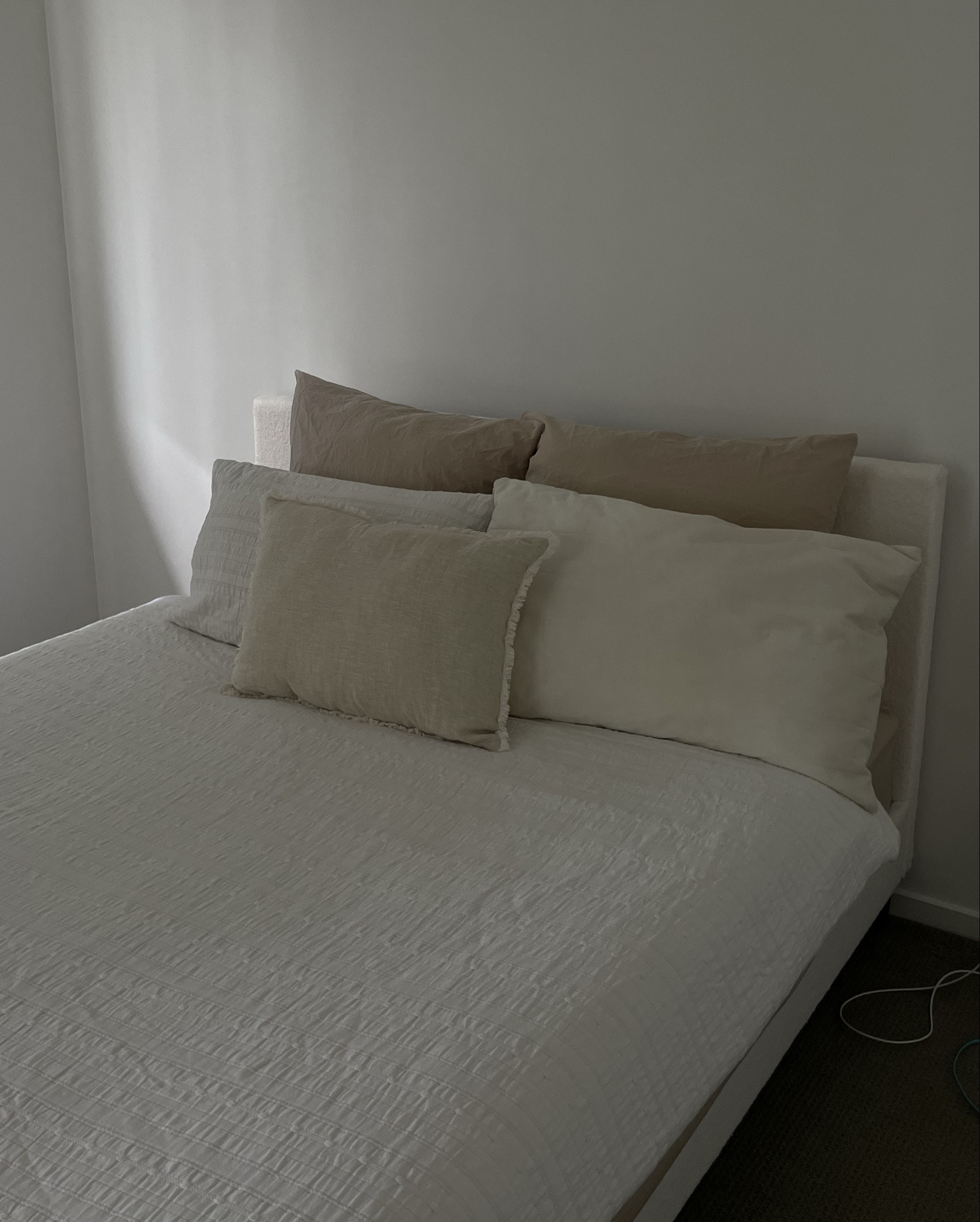 #boucle bed of your dreams ☁️🤍✨ 

So soft, dreamy and aesthetic - with a great price tag! 



#LTKVideo #LTKhome #LTKaustralia