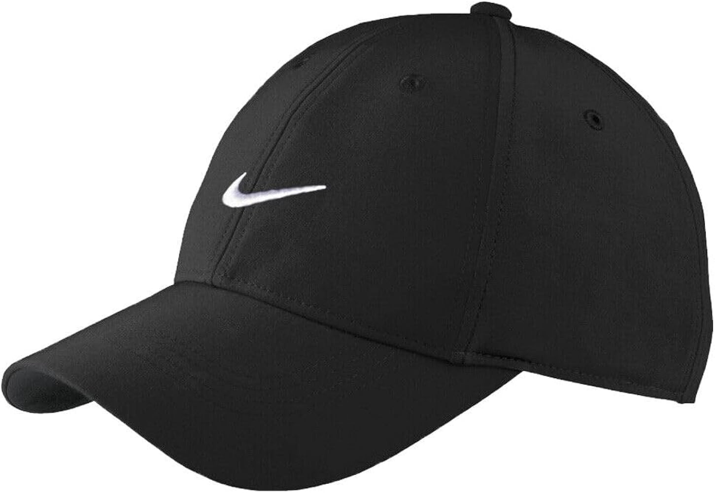 Nike Dri-FIT Structured Club Cap Snapback Adjustable Hat (US, Alpha, Medium, Large, Black) | Amazon (US)