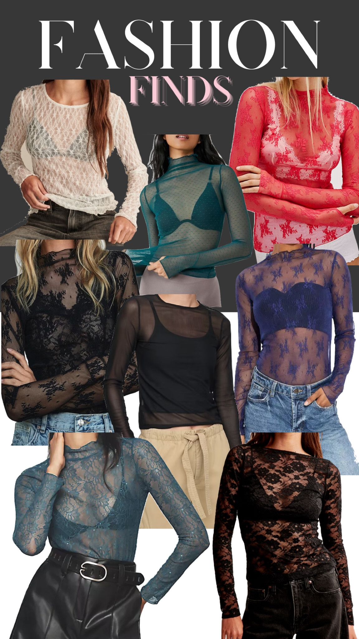Sheer long sleeves are the ultimate layering staple for effortless, chic style. Whether you’re dressing them up or keeping it casual, these lightweight tops add texture and elegance to any look.

🌟 Pro tip: Choose neutral tones to maximize versatility or go bold with lace details to make a statement.



#LTKStyleTip #LTKSaleAlert #LTKParties