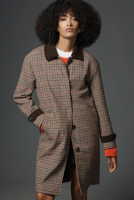 NVLT Houndstooth Barn Coat | Anthropologie (US)