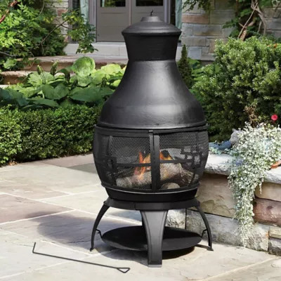 HeatMaxx 45 in. Outdoor Wood-Burning Chiminea | Tractor Supply