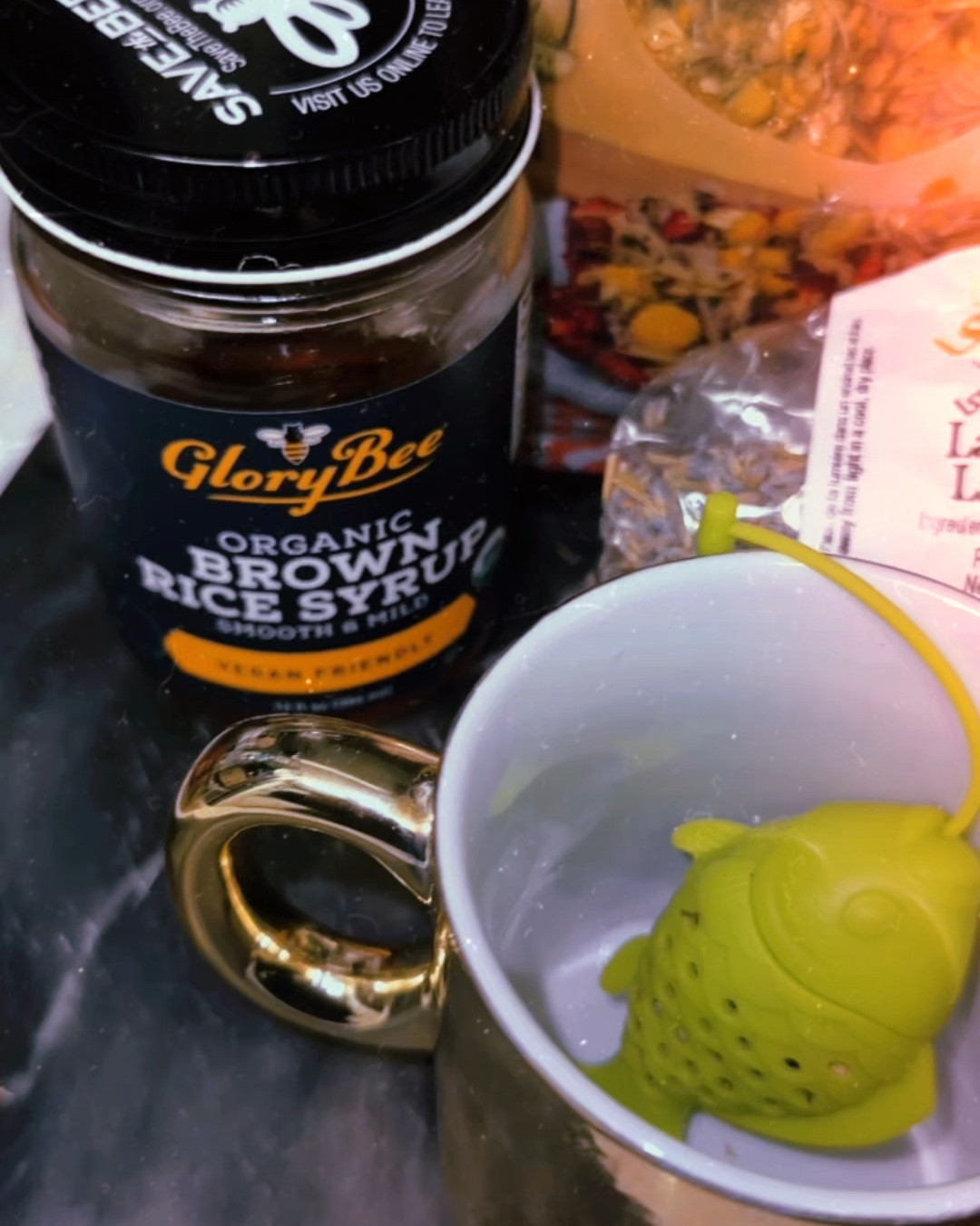 SELF CARE DAY✨

I applied my favorite Aunt Jackie’s Hair Mask and sat under my Hot Tools Portable Hair Dryer drinking freshly brewed LAVENDER + CHAMOMILE tea sweetened with Glory Bee 😌 

#selfcare #washday #hairmask #friday

#LTKStyleTip #LTKHome #LTKBeauty