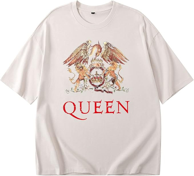 BINTEHGS Vintage Graphic Tees for Women Rock Band T Shirt Oversized Boyfriend Tshirts Plus Size C... | Amazon (US)