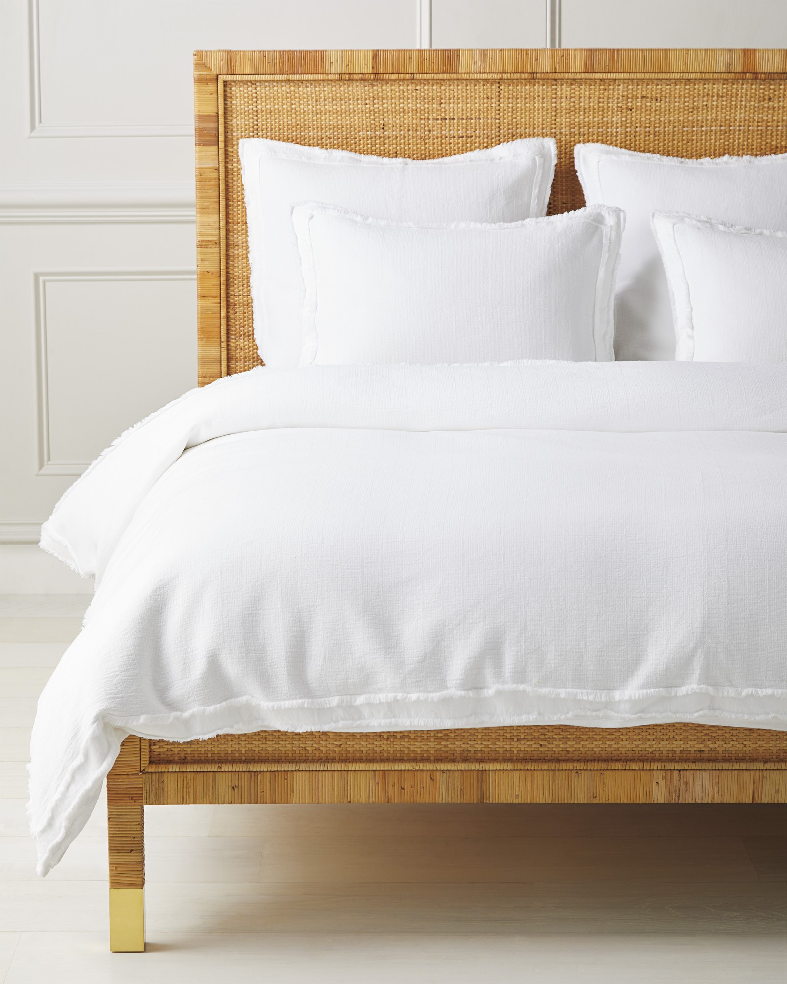 Mar Vista Matelassé Duvet Cover | Serena and Lily