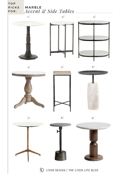 Marble side table. Marble accent table. Marble nightstand. Modern table. Living room. Bedroom.  Pedestal table. 

#LTKSeasonal #LTKHome #LTKStyleTip